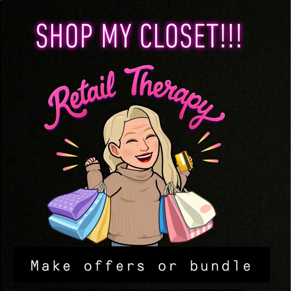 Make offers or bundle in my closet for discounts!!
